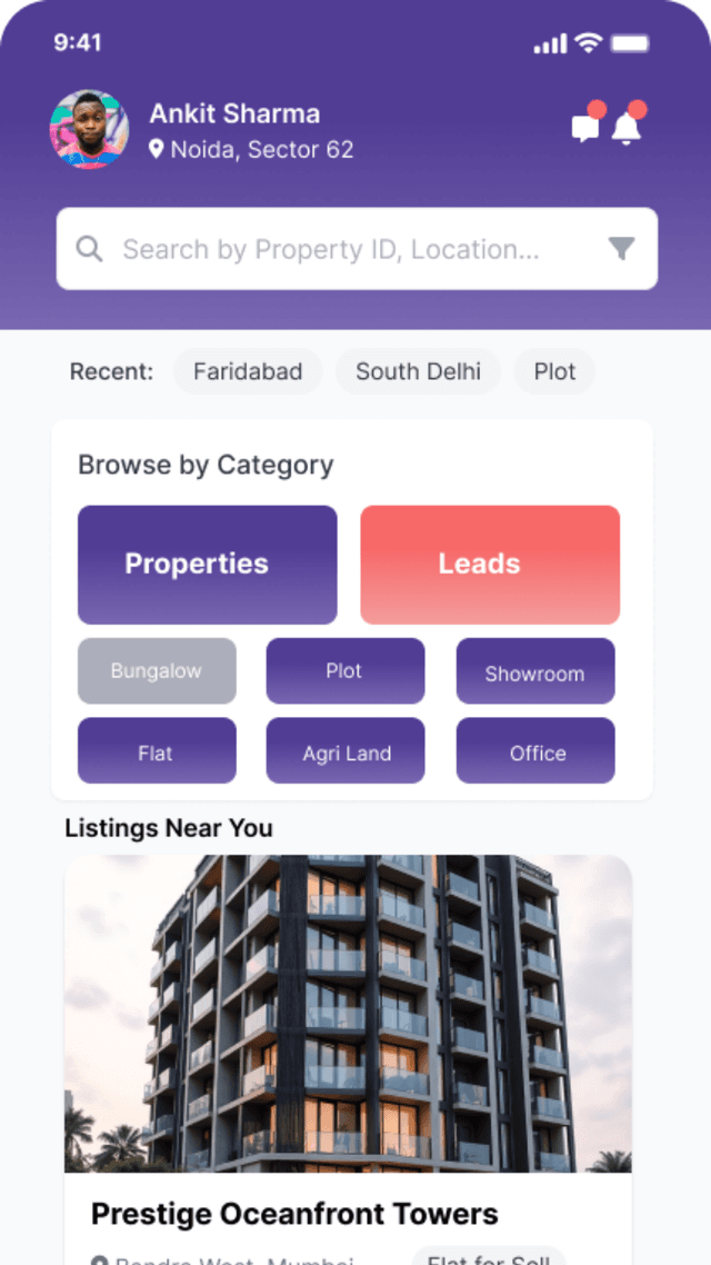 Deal a Lead app screenshot