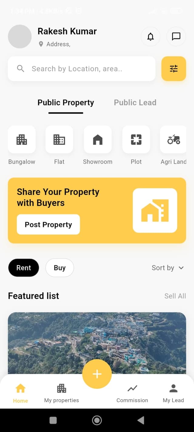 Dealalead app screenshot